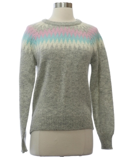 1980's Womens Wool Sweater