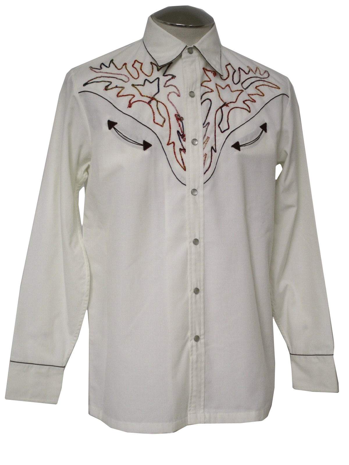 embroidered western shirt