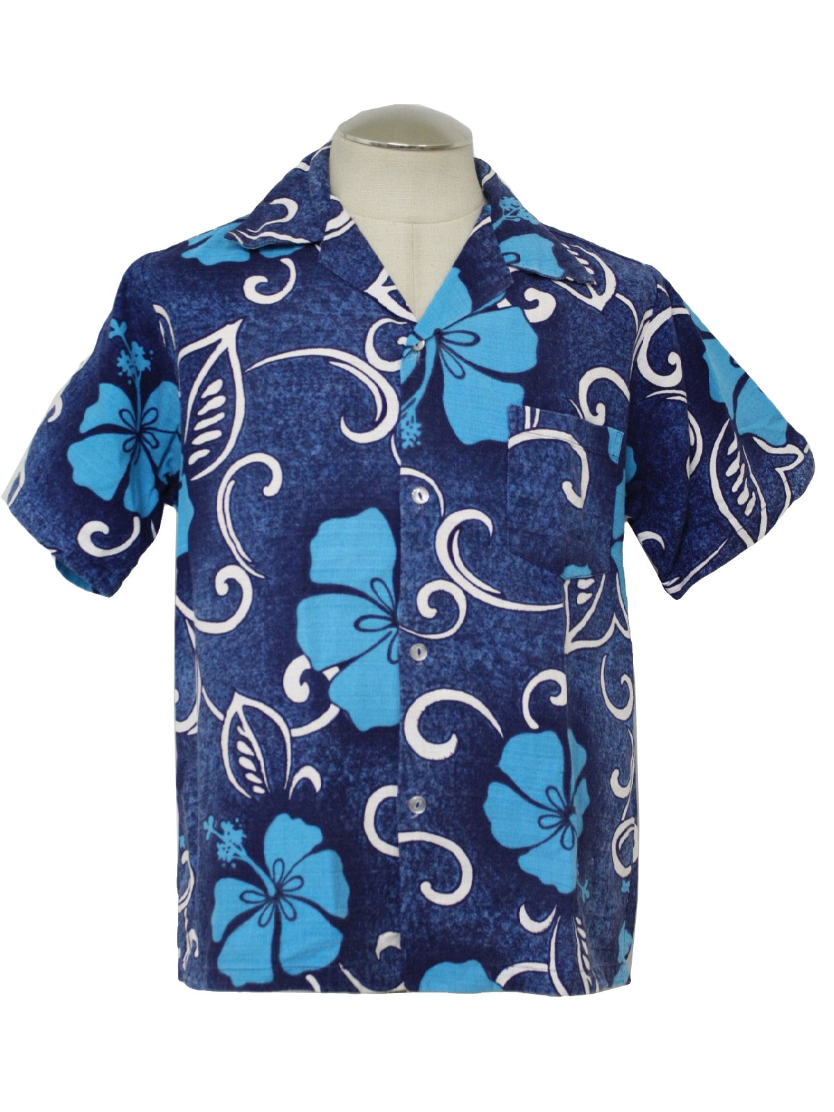 barkcloth hawaiian shirt