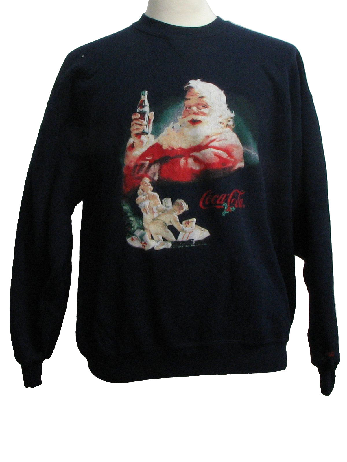 christmas coca cola sweatshirt