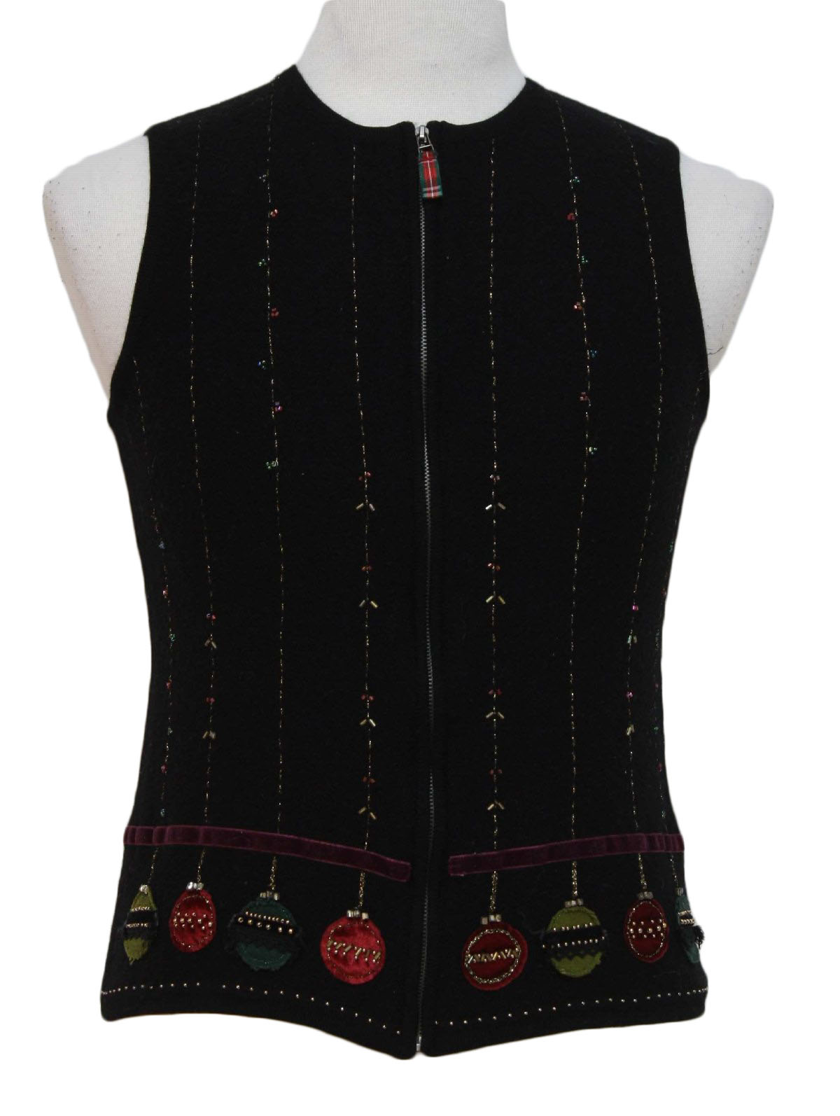 black girl vest