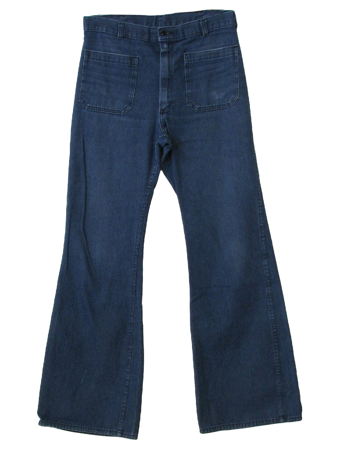 mens navy bell bottom jeans