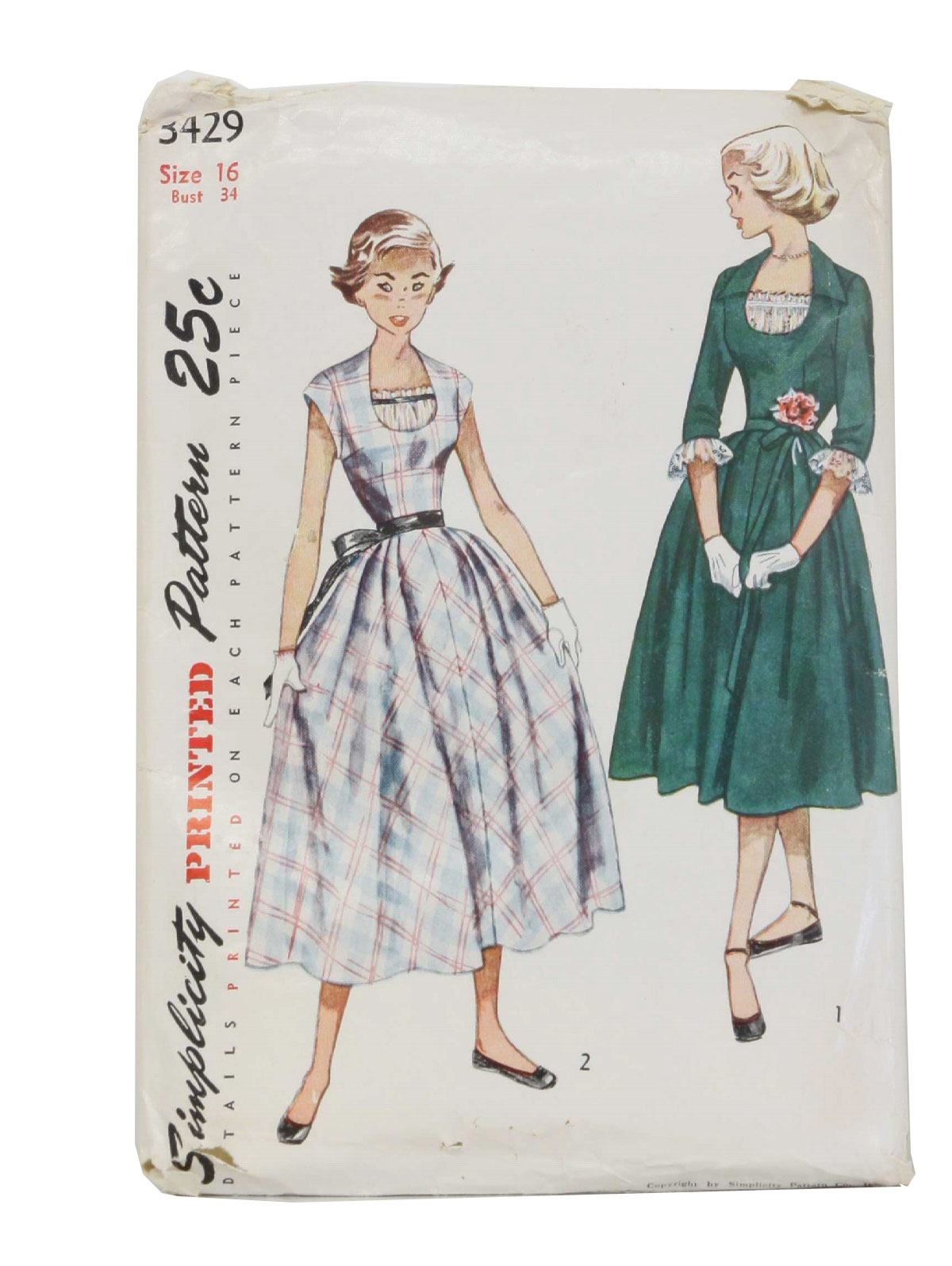 Vintage S Sewing Pattern S Simplicity Pattern No Womens