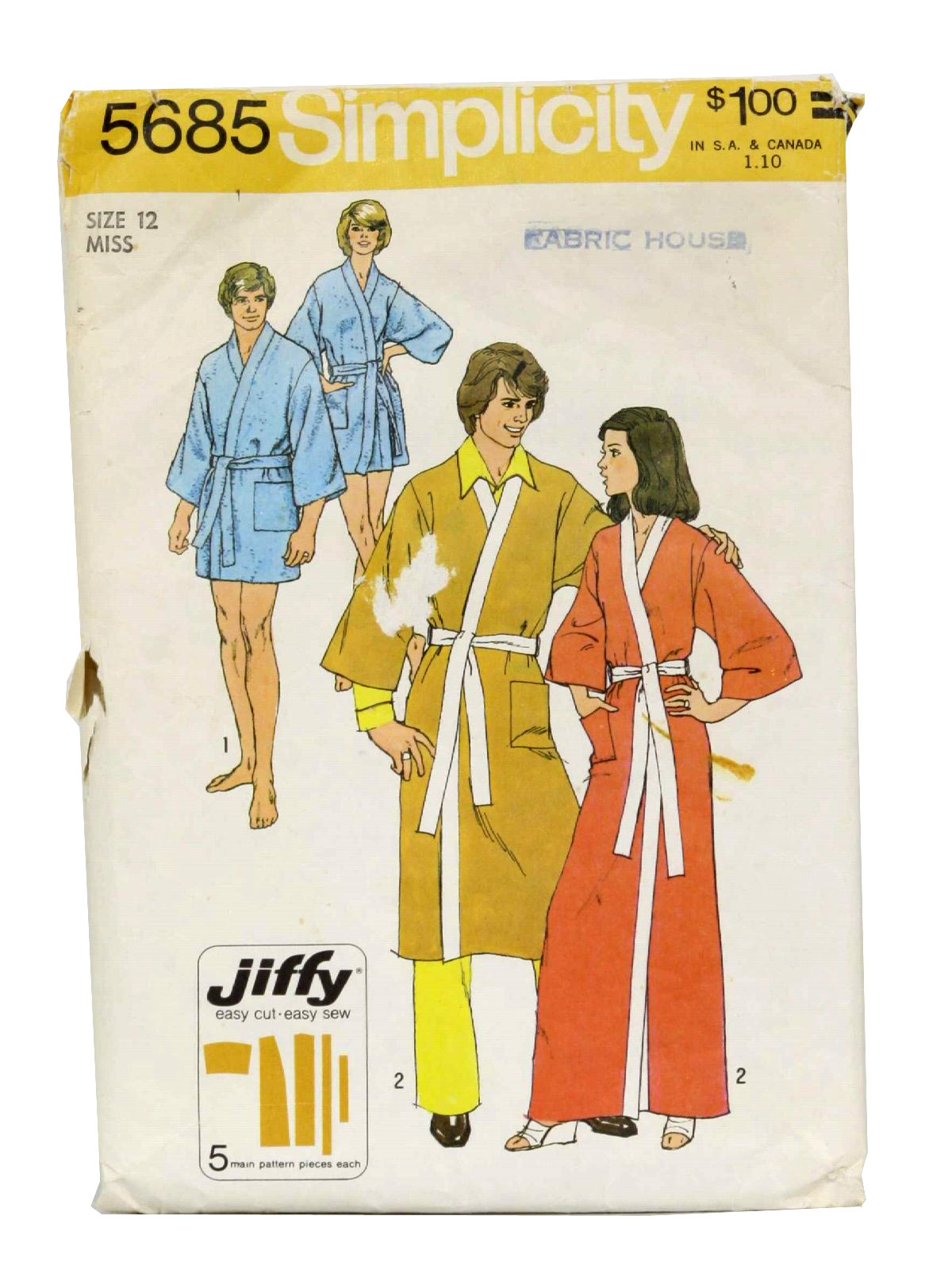 Vintage Simplicity S Sewing Pattern S Simplicity Mens Or