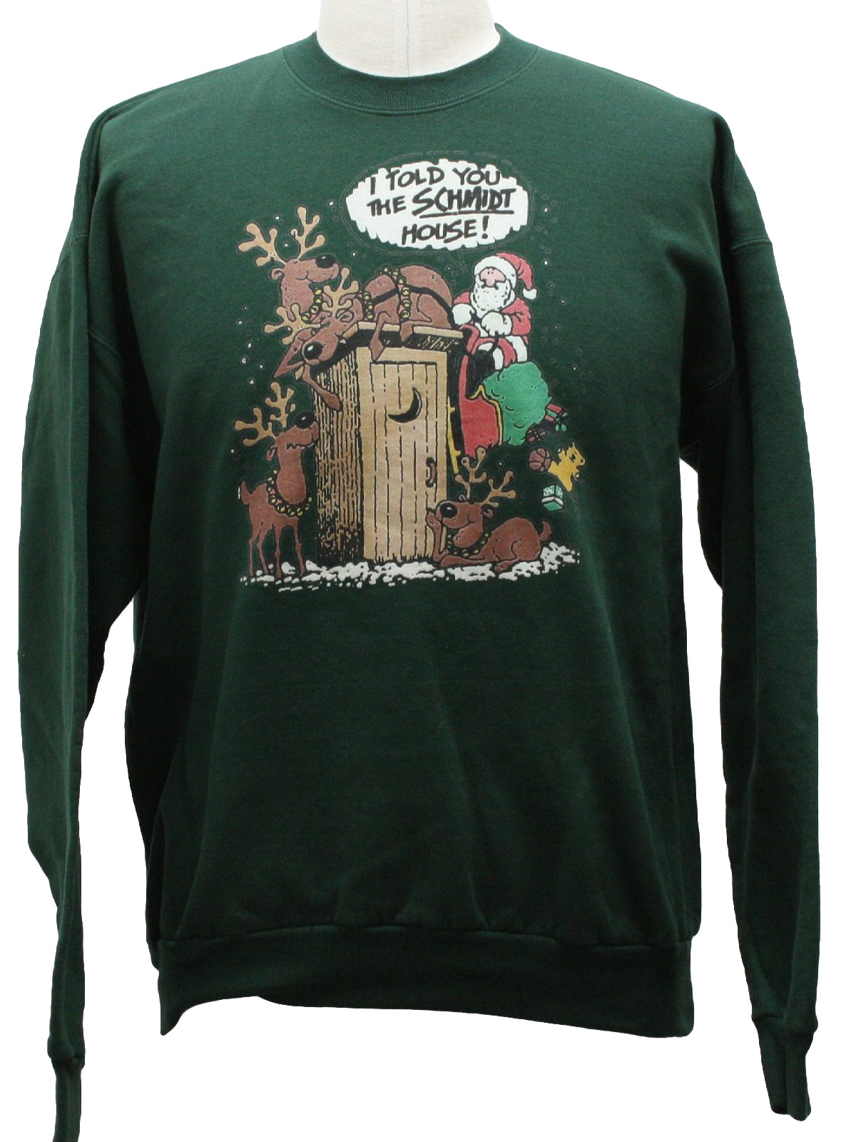 schmidt house santa t shirt