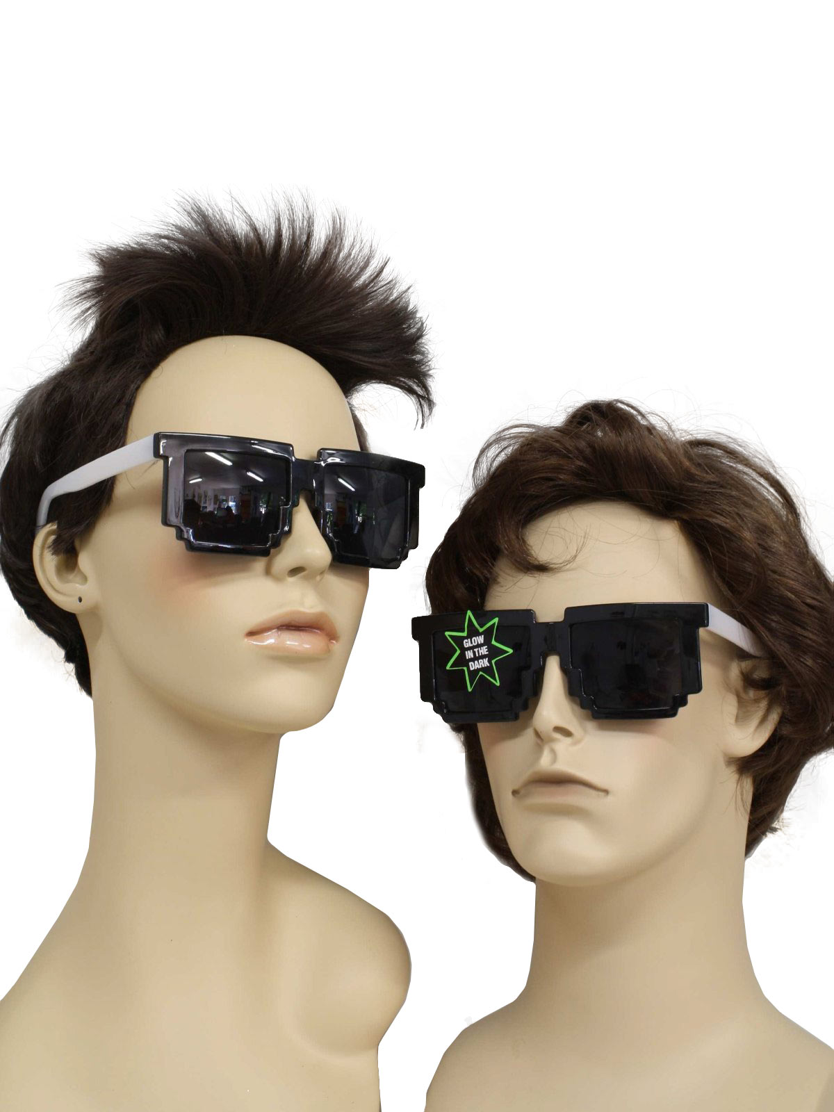 80s Glasses 80s Style Made Recently 8 Bit Totally 80s Look Retro Sunglasses Unisex Black 