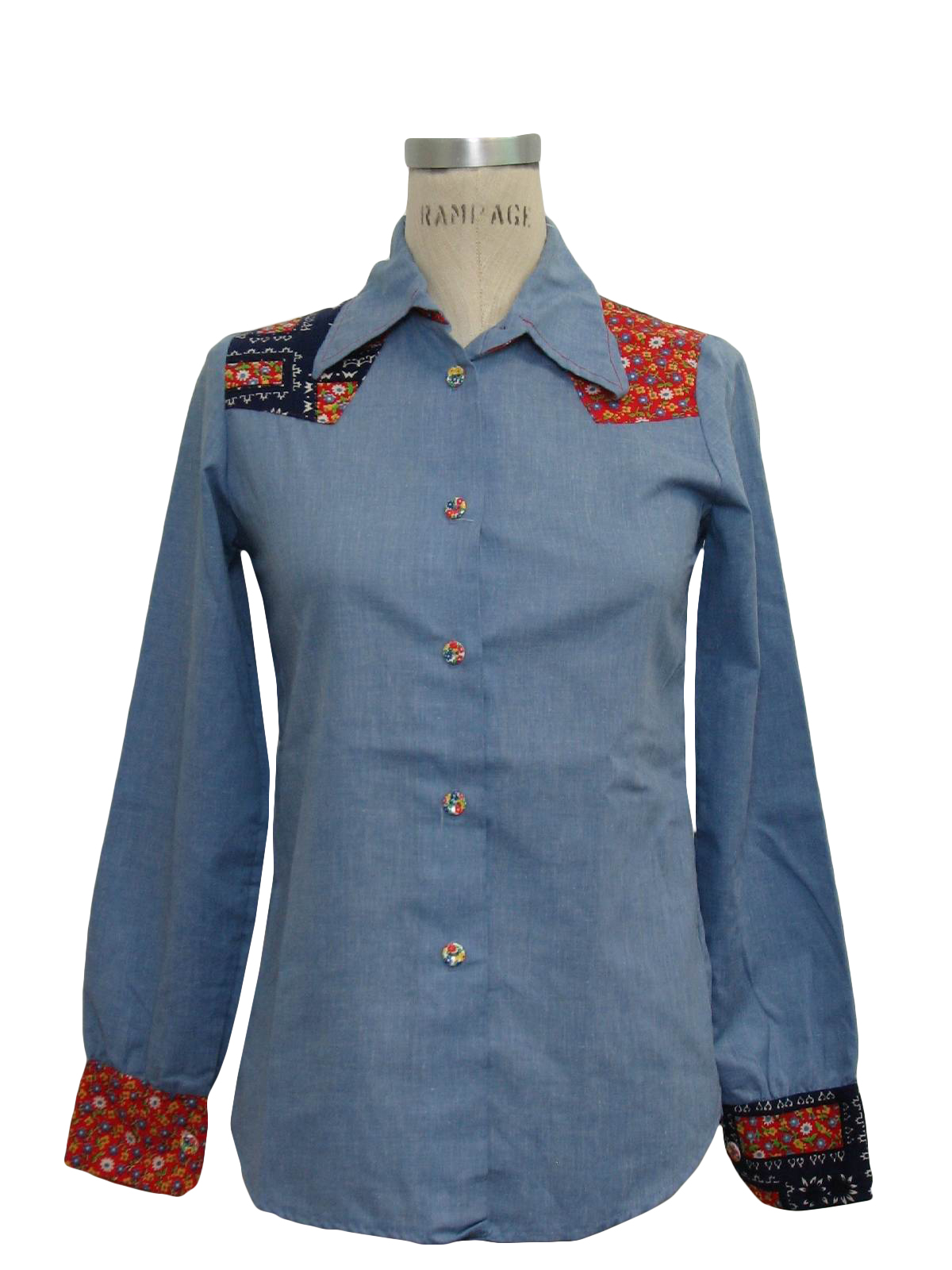 70s western shirt