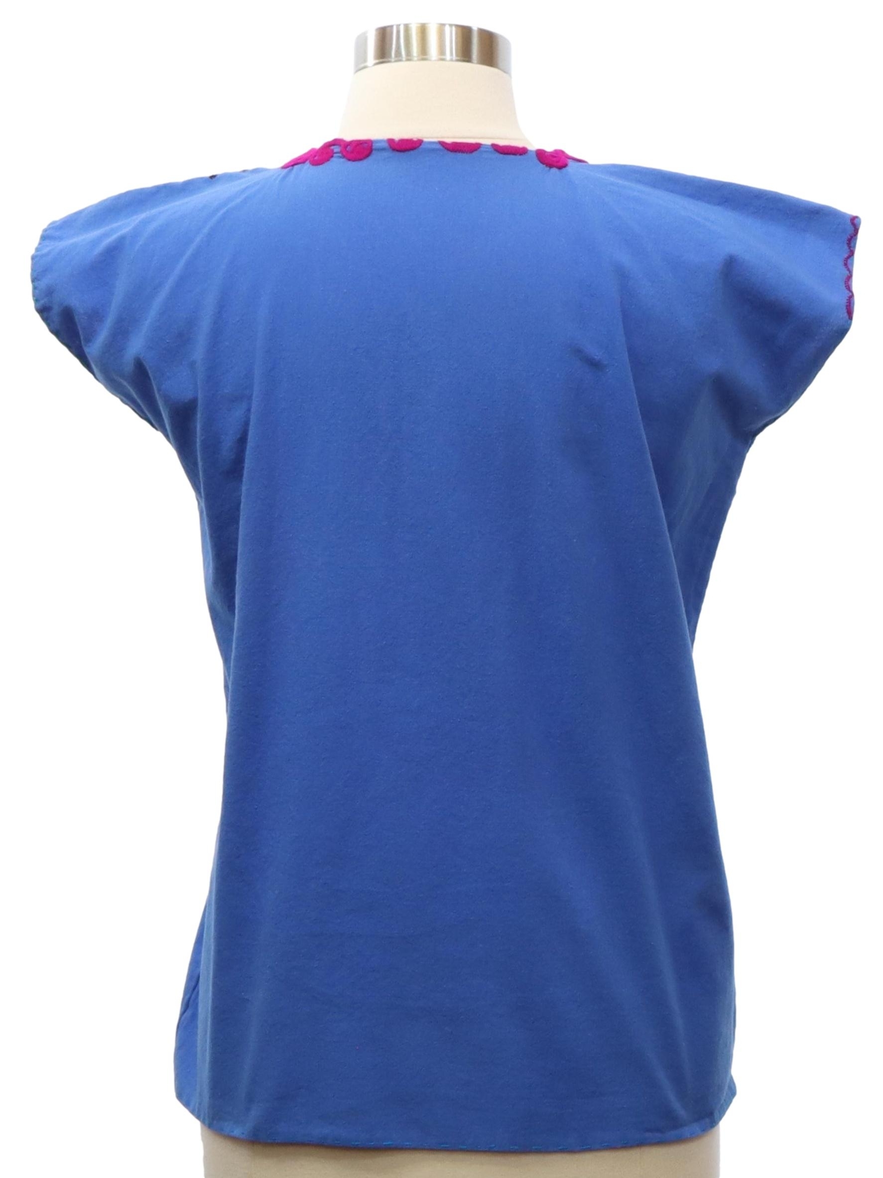 S Shirt S Style Made In S No Label Womens True Blue