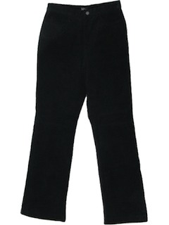 1980's Womens Jeans-Cut Leather Pants
