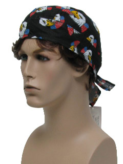 1990's Mens Accessories - Bandana Biker Style Headband