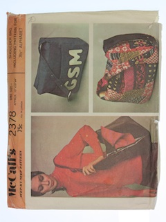 1970's Womens Craft Pattern