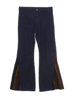 mens elephant bell bottom jeans