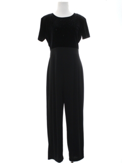 1990's Womens Wicked 90s Cocktail Jumpsuit