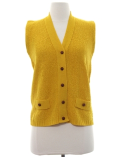 1960's Womens Mod Sweater Vest