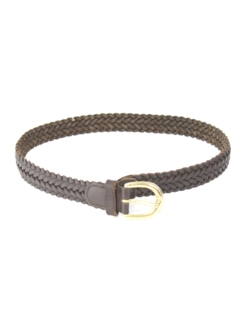1990's Womens Accessories - Braided Leather Belt