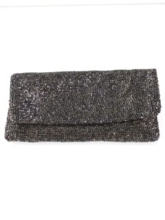 1990's Womens Accessories - Beaded Cocktail Clutch Purse