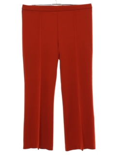 1970's Womens Knit Flared Pants