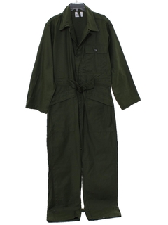 1970's Mens Army Issue Military Jumpsuit
