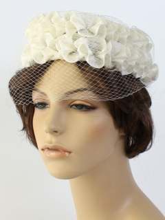 1950's Womens Accessories - Ring Hat