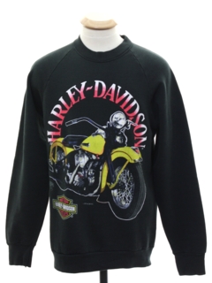 1980's Unisex Harley Davidson Sweatshirt