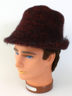 1980's Unisex Accessories - Crocheted Hippie Hat