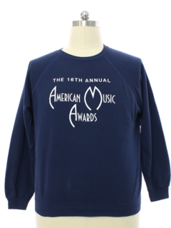 1980's Mens 1989 American Music Awards Sweatshirt