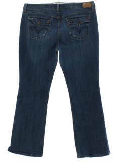 1990's Womens Levis 515s Flared Denim Jeans Pants