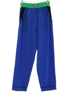 1980's Womens Totally 80s Track Style Pants