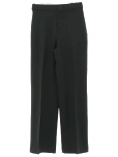 1980's Womens Levis Black Knit Pants