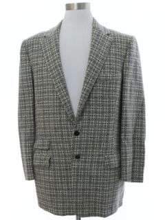 1950's Mens Rockabilly Style Wool Blazer Sportcoat Jacket