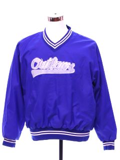 1980's Mens Aristo Jack Outlaws Nylon Sweatshirt