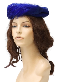 1940's Womens Accessories - Tam Style Hat