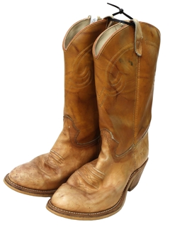 1990's Mens Accessories - Texas Style 5404 Cowboy Boots Shoes