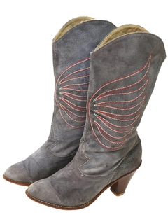 1990's Womens Accessories - Cowboy Boots Shoes