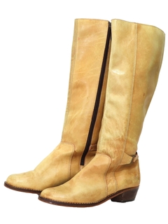 1980's Womens Accessories - Cowboy Style Boots Shoes