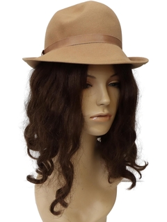 1980's Womens Accessories - Geo. W. Bollmann Wool Felt Hat