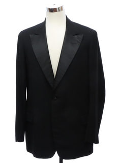 1960's Mens Tuxedo Blazer Jacket