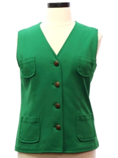 1970's Womens Mod Knit Vest