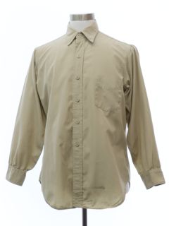 1950's Mens Military US Army Uniform Shirt