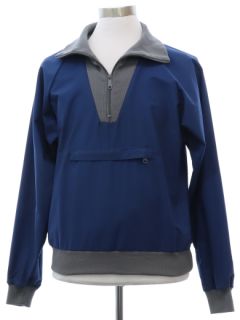 1990's Mens Pullover Windbreaker Style Sweatshirt