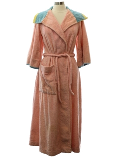 1950's Womens Terry Cloth Robe