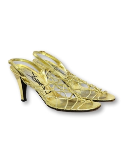 1970's Womens Accessories - Yves Saint Laurent Designer Shoes