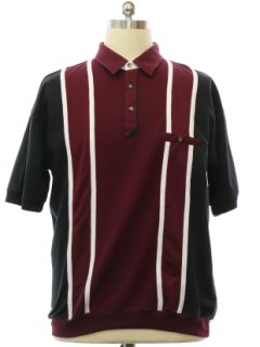 1980's Mens Rugby Style Polo Shirt