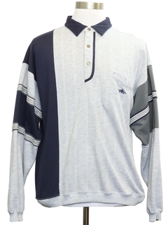 1980's Mens Rugby Style Golf Shirt