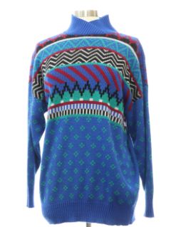 1980's Womens Totally 80s Sweater