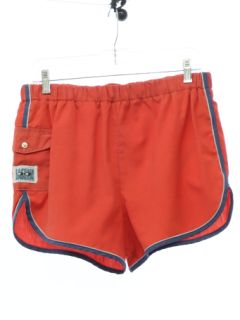 1980's Mens Totally 80s Laguna Swim Shorts