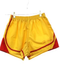 1980's Unisex Ladies or Boys Puerto Rico Swim Shorts