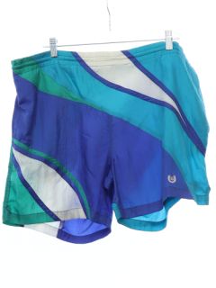 1990's Mens Givenchy Designer Swim Shorts