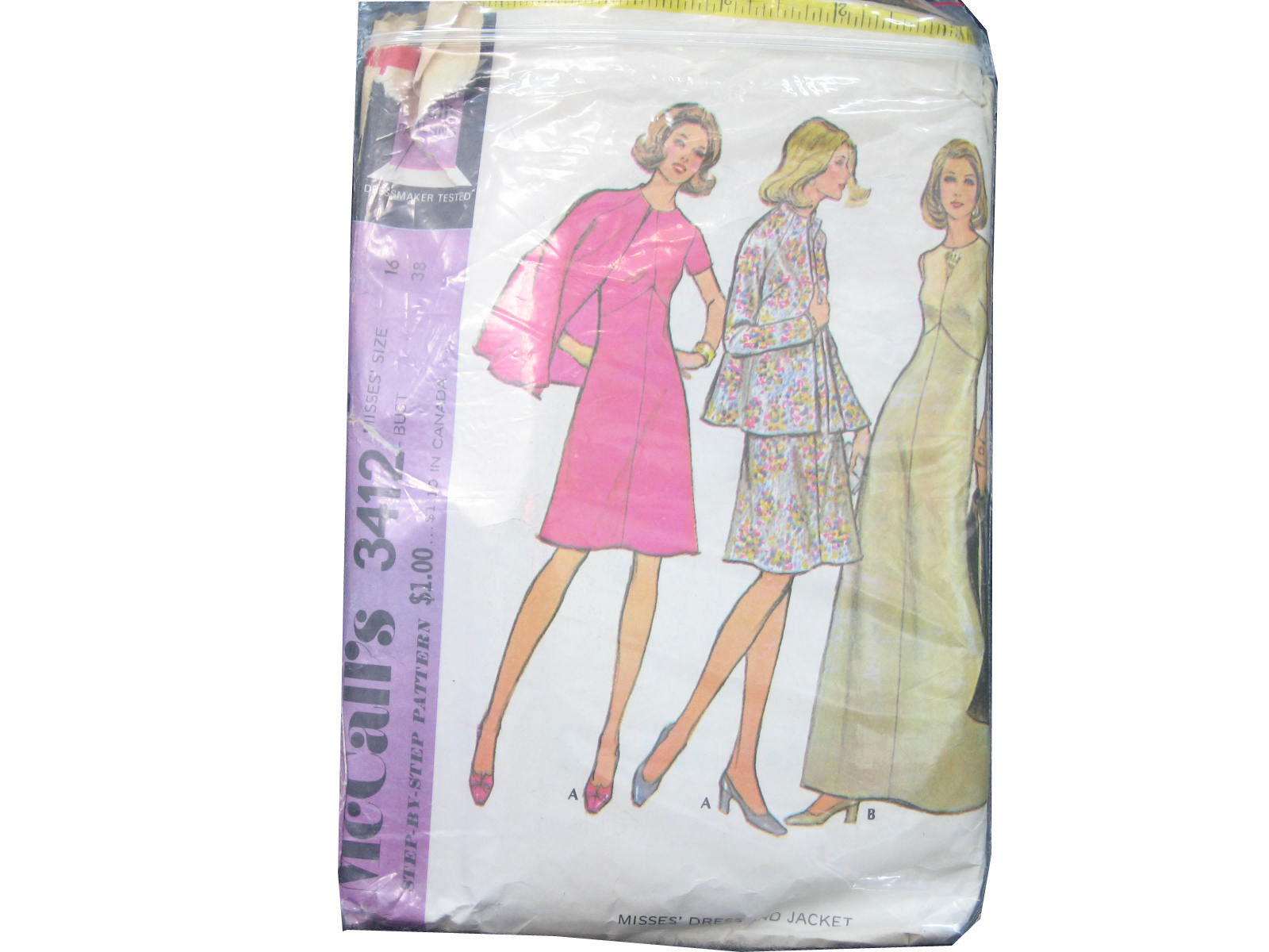 McCalls Sewing Pattern Vintage Fashion McCalls Sewing Patterns