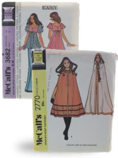 Womens 1970's Sewing Patterns at RustyZipper.Com Vintage Clothing